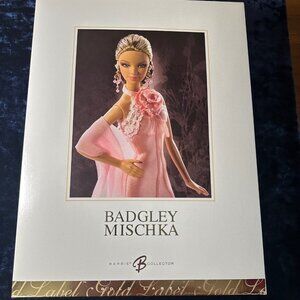 NIB - Barbie Badgley Mischka Gold Label Doll 2006 Mattel #J9180